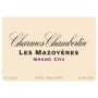 Domaine de la Vougeraie Charmes-Chambertin Les Mazoyeres Grand Cru 2014 Front Label