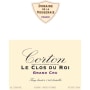 Domaine de la Vougeraie Corton Clos du Roi Grand Cru 2014 Front Label