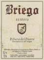 Bodegas Briego Reserva 2010 Front Label