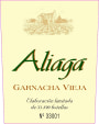 Bodegas Camino del Villar Aliaga Vieja Garnacha 2010 Front Label