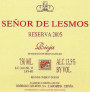 Bodegas Casa-Juan SA Senor de Lesmos Reserva 2005 Front Label