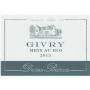Danjean-Berthoux Givry Meix au Roi 2013 Front Label