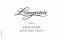 Longoria Grenache 2014 Front Label