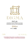 Bodegas Castillo de Sajazarra Digma 2004 Front Label