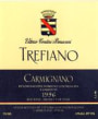 Capezzana Trefiano Carmignano 1995 Front Label