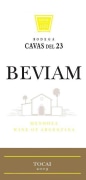 Bodegas Cavas del 23 Beviam Tocai 2009 Front Label