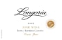Longoria Cuvee June Pink Wine 2007 Front Label