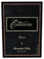 Estancia Duo 1997 Front Label