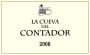 Bodegas Contador La Cueva del Contado 2008 Front Label