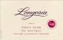 Longoria Sanford & Benedict Vineyard Pinot Noir 2013 Front Label