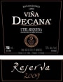 Bodegas Covinas Vina Decana Reserva 2009 Front Label