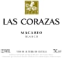 Bodegas Crin Roja Las Corazas Vino de la Tierra Macabeo 2014 Front Label
