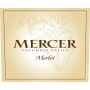 Mercer Estates Merlot 2013 Front Label