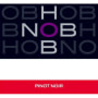 HobNob Pinot Noir 2014 Front Label
