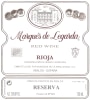 Bodegas de la Real Divisa Marques de Legarda Reserva 2008 Front Label