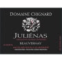 Domaine Michel Chignard Julienas Beauvernay 2014 Front Label