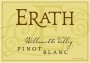 Erath Pinot Blanc 2006 Front Label