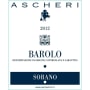 Ascheri Barolo Sorano 2012 Front Label