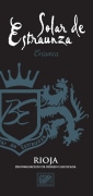 Estraunza Solar de Estraunza Crianza 2013 Front Label