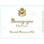 Domaine Bernard Moreau Bourgogne Blanc 2015 Front Label