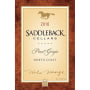 Saddleback Pinot Grigio 2016 Front Label