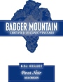 Badger Mountain Badger Mountain NSA Pinot Noir 2014 Front Label