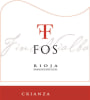 Bodegas Fos Sl Crianza 2013 Front Label