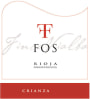 Bodegas Fos Sl Crianza 2010 Front Label