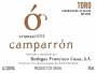 Bodegas Francisco Casas Camparron Crianza 2003 Front Label