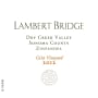 Lambert Bridge Dry Creek Zinfandel Grist Vineyard 2012 Front Label
