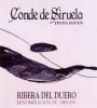 Bodegas Frutos Villar Ribera del Duero Conde de Siruela Tinto Joven 2013 Front Label