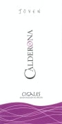 Bodegas Frutos Villar Cigales Calderona Joven 2012 Front Label