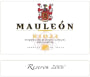 Bodegas Garcia de Olano Mauleon Reserva 2006 Front Label