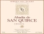 Bodegas Imperiales Abadia de San Quirce Crianza 2006 Front Label