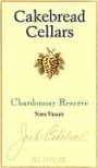Cakebread Reserve Chardonnay 1998 Front Label