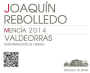 Bodegas Joaquin Rebolledo Mencia 2014 Front Label