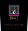 Robert Biale Vineyards Varozza Vineyard Zinfandel 2012 Front Label