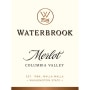 Waterbrook Merlot 2014 Front Label