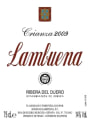 Bodegas Lambuena Crianza 2009 Front Label