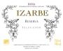 Bodegas Larchago Izarbe Seleccion Reserva 2008 Front Label