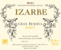 Bodegas Larchago Izarbe Gran Reserva 2001 Front Label