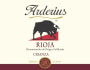 Bodegas Leza Garcia Arderius Crianza 2013 Front Label