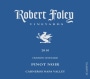 Robert Foley Vineyards Pinot Noir 2010 Front Label