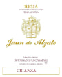 Bodegas Loli Casado Jaun de Alzate Crianza 2011 Front Label