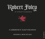 Robert Foley Vineyards Cabernet Sauvignon 2011 Front Label