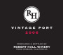 Robert Hall Vintage Port 2006 Front Label