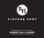 Robert Hall Vintage Port 2010 Front Label