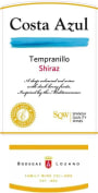 Bodegas Lozano Costa Azul Tempranillo Shiraz 2011 Front Label