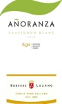 Bodegas Lozano Anoranza Sauvignon Blanc 2010 Front Label