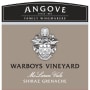 Angove Family Winemakers Warboys Vineyard Shiraz-Grenache 2014 Front Label